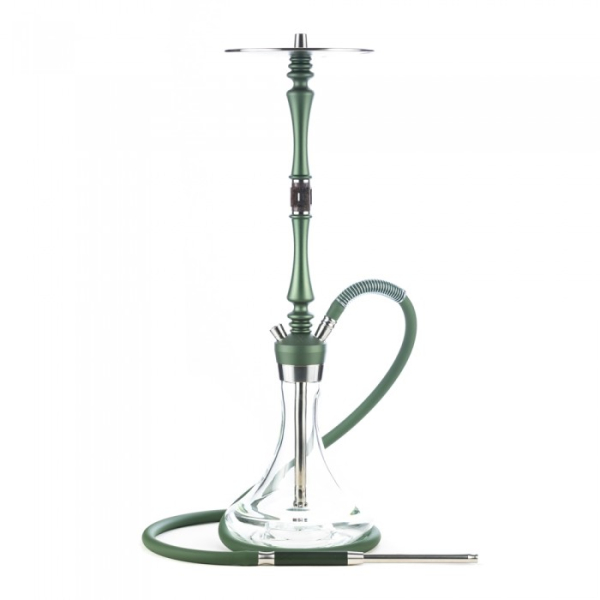 Кальян Hoob Mars Pro British Racing Green X Stainless Steel Prima Pro Дымчатый X Gold в Иркутске