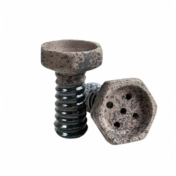 Чаша Thor Evil Screw Bowl Clay Черный Пепельный в Иркутске