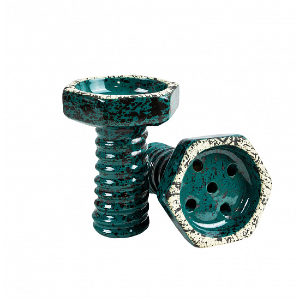 Чаша Thor Evil Screw Bowl Glaze Бирюза Сплошной в Иркутске