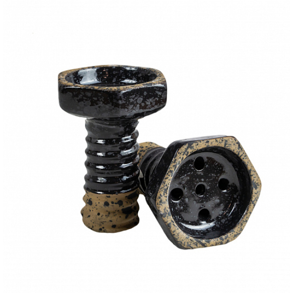 Чаша Thor Evil Screw Bowl Glaze Черный Пепельный в Иркутске