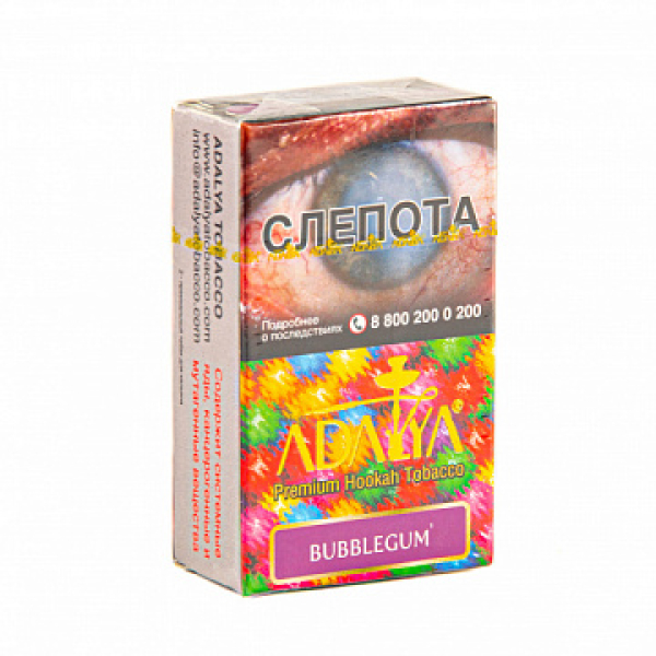 Табак ADALYA BUBBLEGUM 20 гр в Иркутске