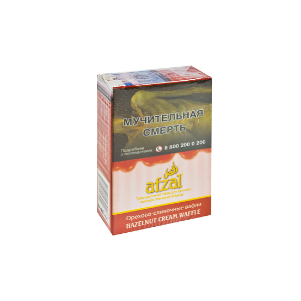Табак AFZAL HAZELNUT CREAM WAFFLE 40 гр в Иркутске