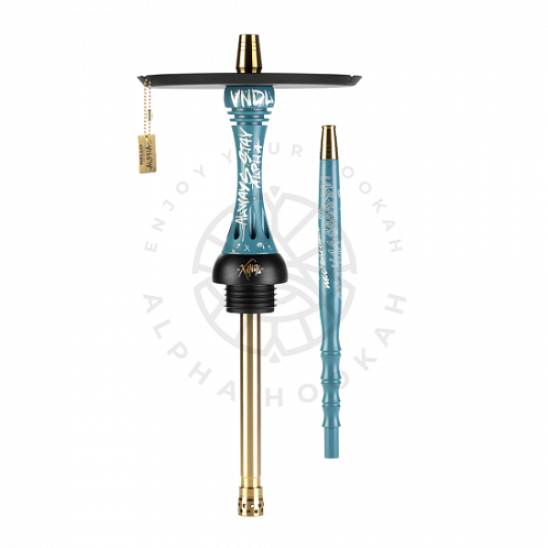 Кальян Alpha Hookah X VNDL Azure Синий (42 см) в Иркутске