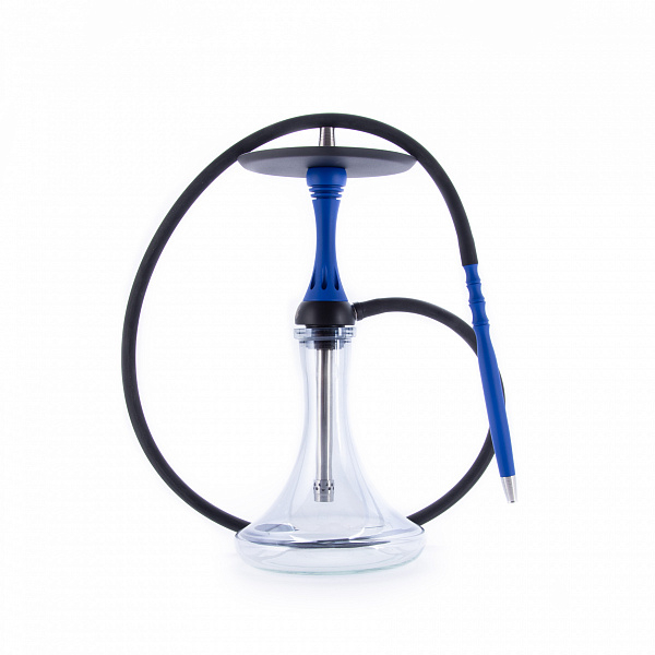 Кальян Alpha Hookah X Blue Matte (Синий, 42 см) в Иркутске