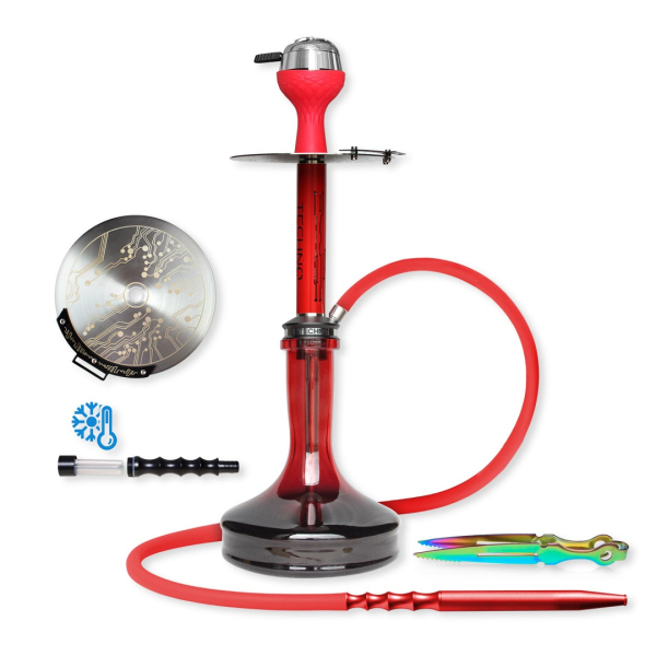 Кальян Seven star TE1 TECHNO Red 60см в Иркутске