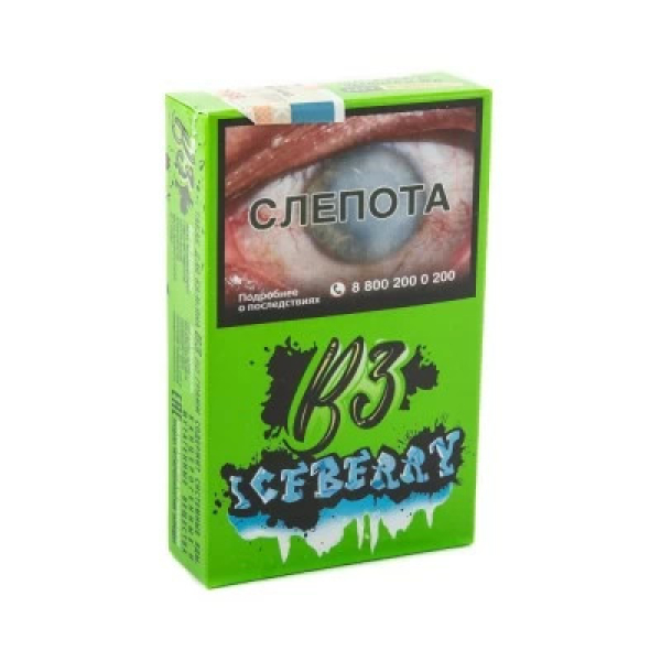 Табак B3 Iceberry (Черника и Лед) 50 гр в Иркутске