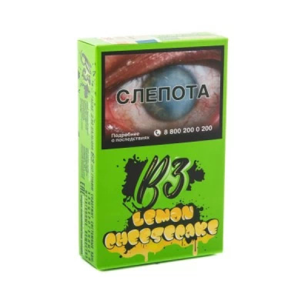 Табак B3 Lemon Cheesecake (Лимонный чизкейк) 50 гр в Иркутске
