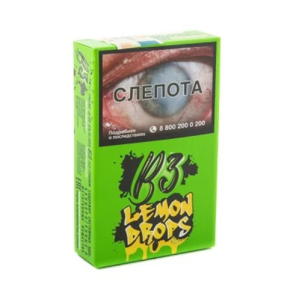 Табак B3 Lemon Drops (Лемонные леденцы) 50 гр в Иркутске
