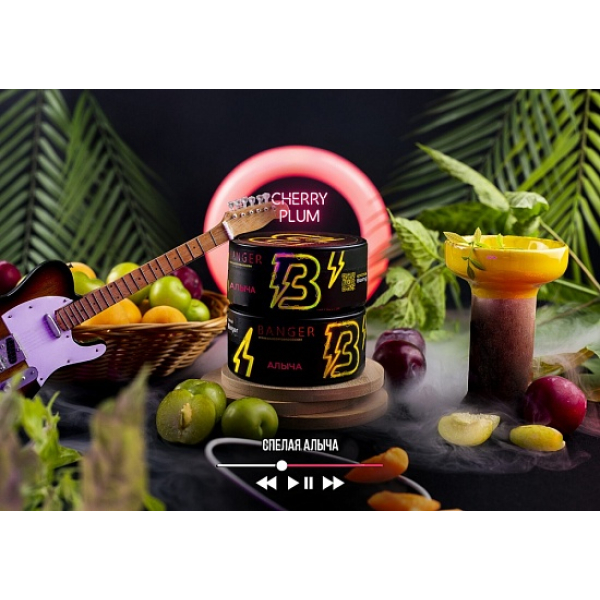 Табак Banger Cherry plum 100 грамм в Иркутске