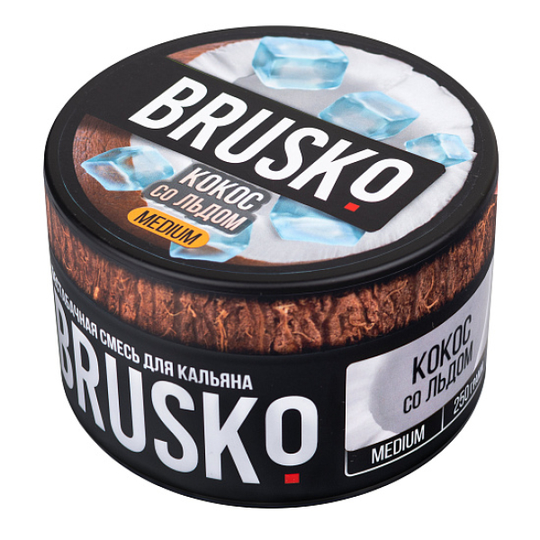 Смесь BRUSKO КОКОС СО ЛЬДОМ (MEDIUM) 250 гр в Иркутске
