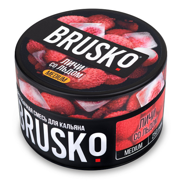 Смесь BRUSKO ЛИЧИ СО ЛЬДОМ (MEDIUM) 250 гр в Иркутске