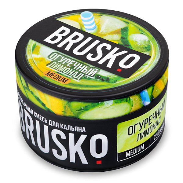 Смесь BRUSKO ОГУРЕЧНЫЙ ЛИМОНАД (MEDIUM) 250 гр в Иркутске