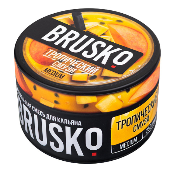Смесь BRUSKO ТРОПЧЕСКИЙ СМУЗИ (MEDIUM) 250 гр в Иркутске
