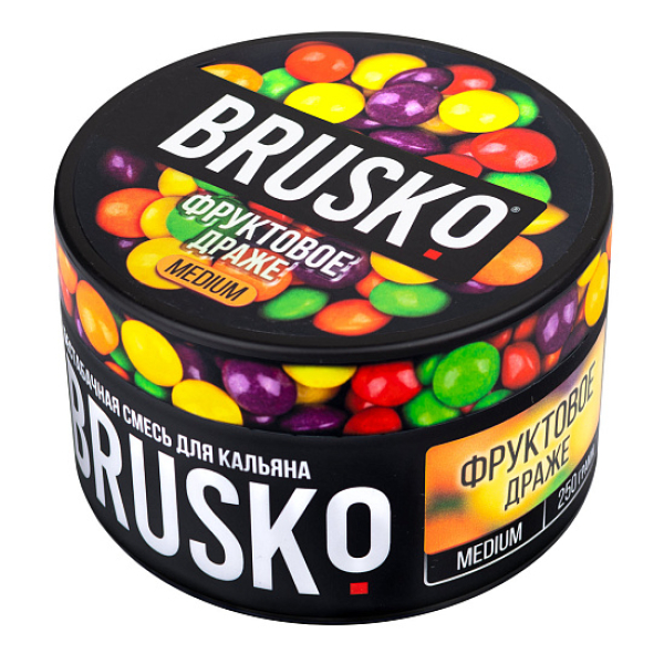 Смесь BRUSKO ФРУКТОВОЕ ДРАЖЕ (MEDIUM) 250 гр в Иркутске