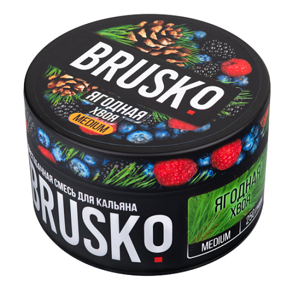 Смесь BRUSKO ЯГОДНАЯ ХВОЯ (MEDIUM) 250 гр в Иркутске