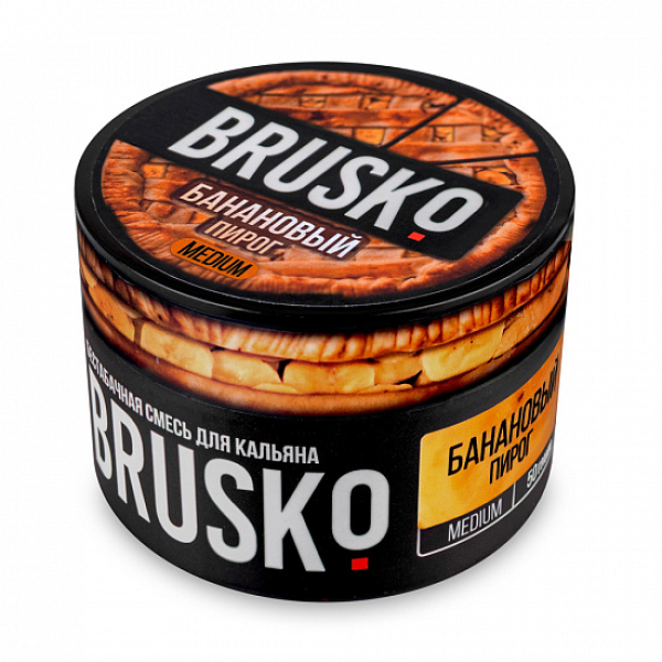 Смесь Brusko Medium Банановый пирог 50 грамм в Иркутске