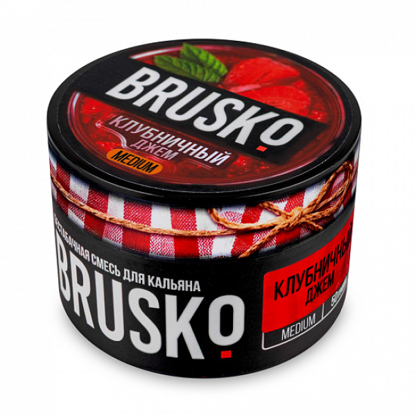 Смесь Brusko Medium Клубничный джем 50 грамм в Иркутске