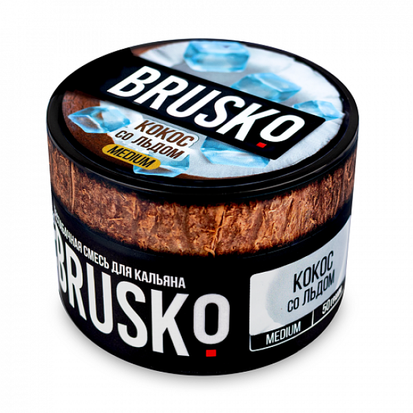 Смесь Brusko Medium Кокос лед 50 грамм в Иркутске