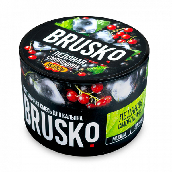 Смесь Brusko Medium Ледяная смородина 50 грамм в Иркутске