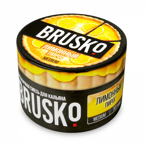 Смесь Brusko Medium Лимонный пирог 50 грамм в Иркутске