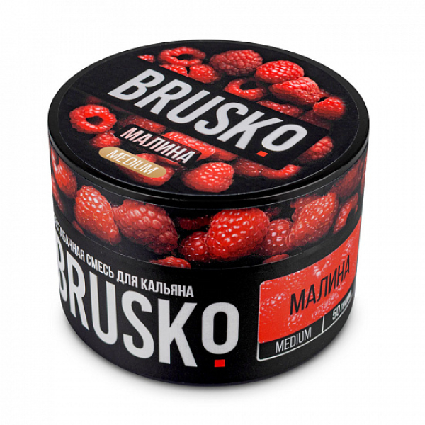 Смесь Brusko Medium Малина 50 грамм в Иркутске