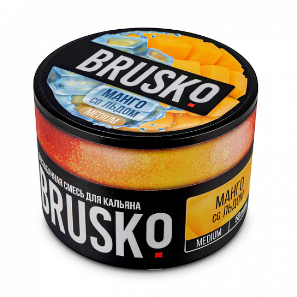 Смесь Brusko Medium Манго лед 50 грамм в Иркутске
