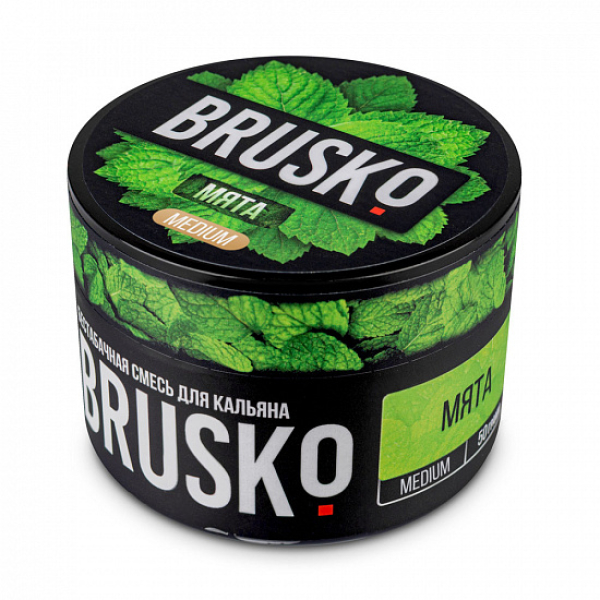 Смесь Brusko Medium Мята 50 грамм в Иркутске