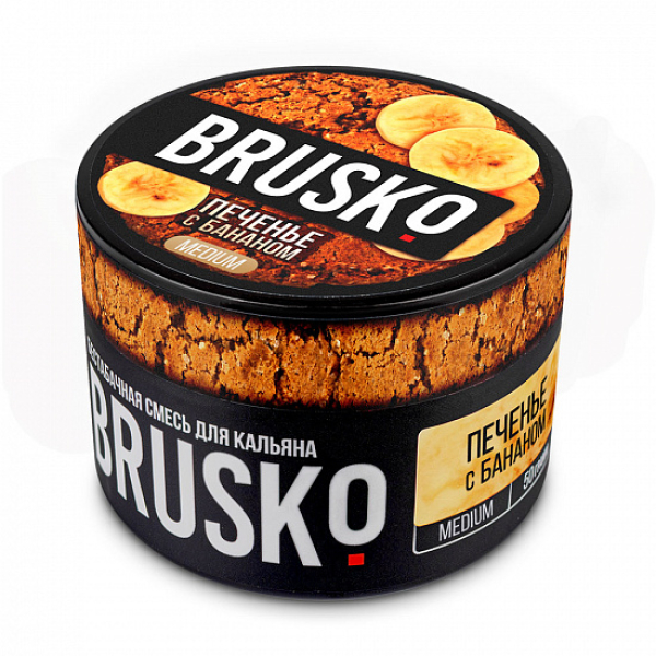 Смесь Brusko Medium Печенье с бананом 50 грамм в Иркутске