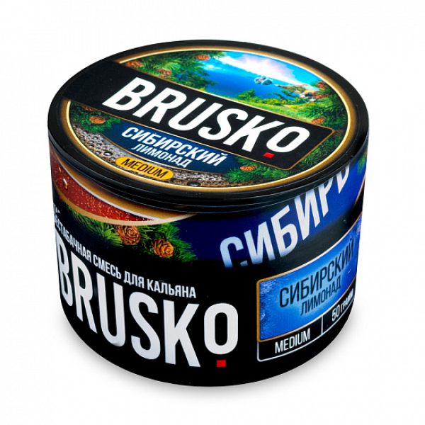 Смесь Brusko Medium Сибирский лимонад 50 грамм в Иркутске