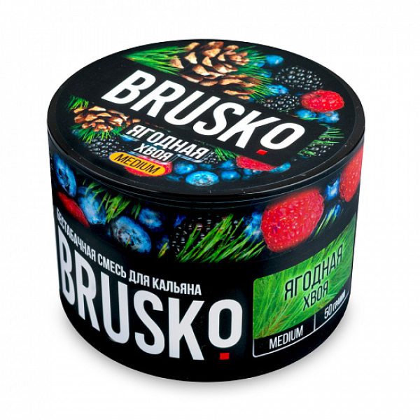 Смесь Brusko Medium Ягодная хвоя 50 грамм в Иркутске