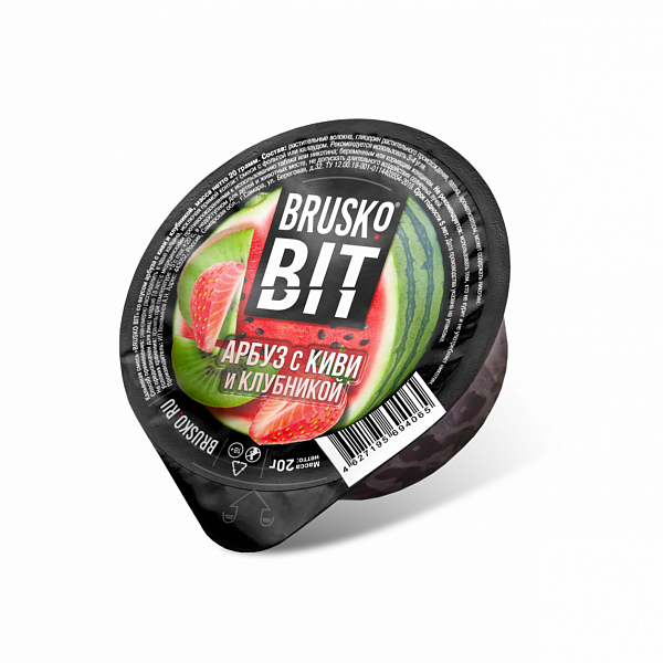 Смесь Brusko BIT Арбуз с Киви и Клубникой 20 гр в Иркутске