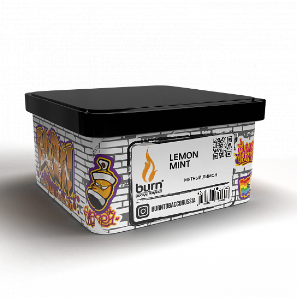 Табак BURN LEMON MINT 200 грамм в Иркутске