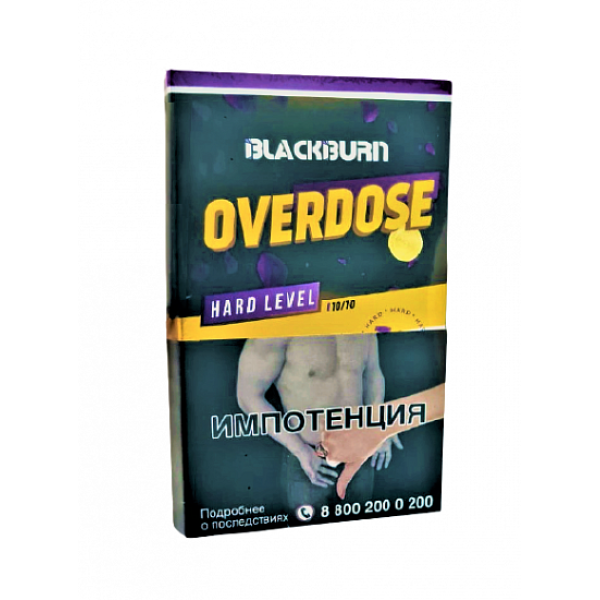 Табак Blackburn Overdose 100 грамм в Иркутске