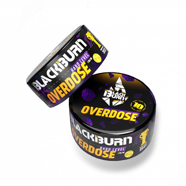 Табак BlackBurn Overdose 25 грамм в Иркутске