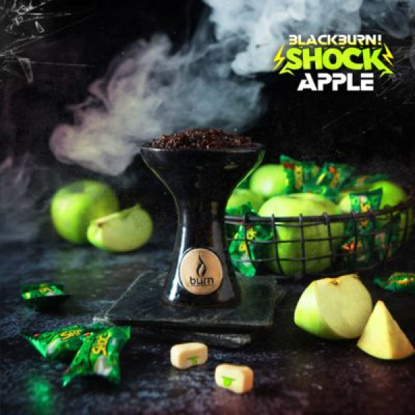 Табак Blackburn Apple Shock 100 грамм в Иркутске