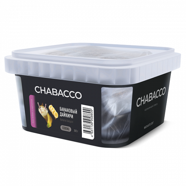 Смесь Chabacco Strong Banana Daiquiri (Банановый Дайкири) 200 гр в Иркутске