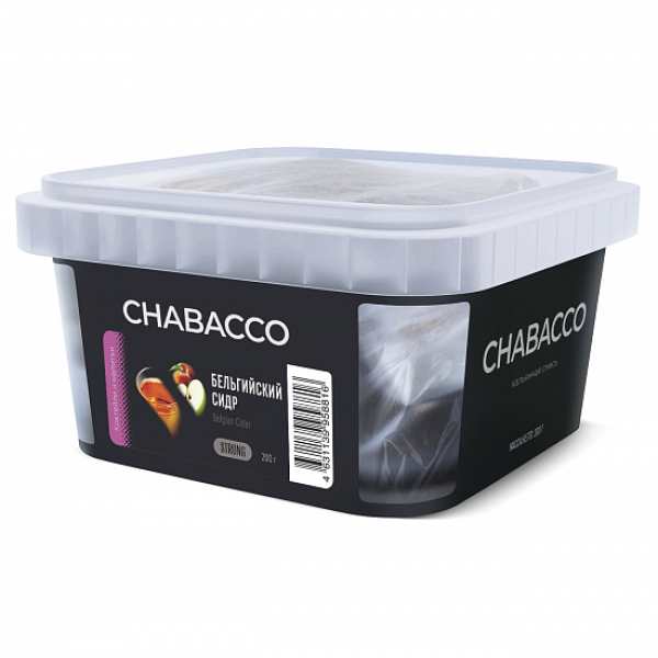 Смесь Chabacco Strong Belgian Cider (Бельгийский Сидр) 200 гр в Иркутске