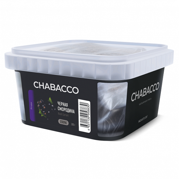 Смесь Chabacco Strong Black Currant (Черная Смородина) 200 гр в Иркутске