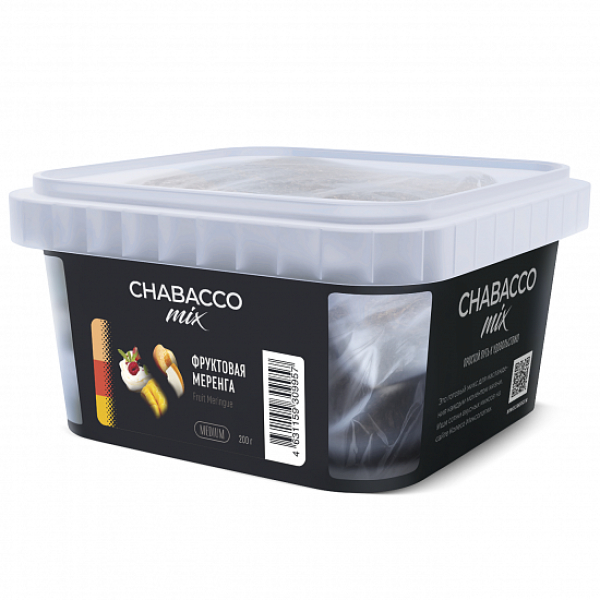 Смесь Chabacco mix Fruit Meringue (Фруктовая Меренга) 200 гр в Иркутске
