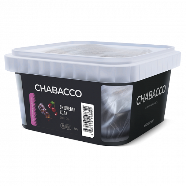 Смесь Chabacco Medium Cherry Cola (Вишневая Кола) 200 гр в Иркутске