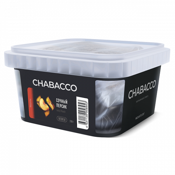 Смесь Chabacco Medium Juicy Peach (Сочный Персик) 200 гр в Иркутске
