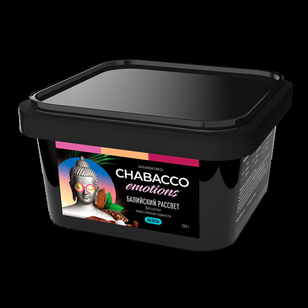 Смесь Chabacco Medium Emotions Bali sunrise (Балийский рассвет) 200 гр в Иркутске