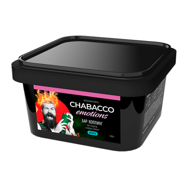 Смесь Chabacco Medium Emotions Bar hopping (Бар хоппинг) 200 гр в Иркутске