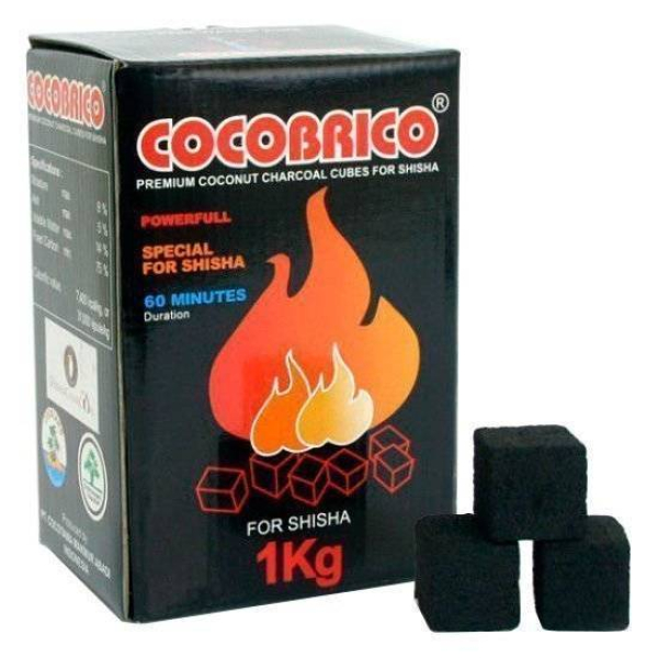 Уголь для кальяна CocoBrico 1 кг в Иркутске
