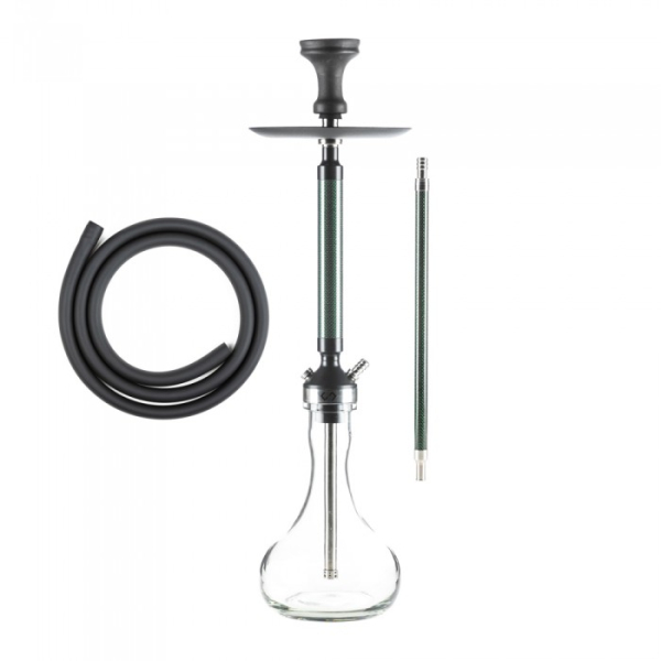 Кальян Conceptic Design Carbon Green Pro (65 см) в Иркутске