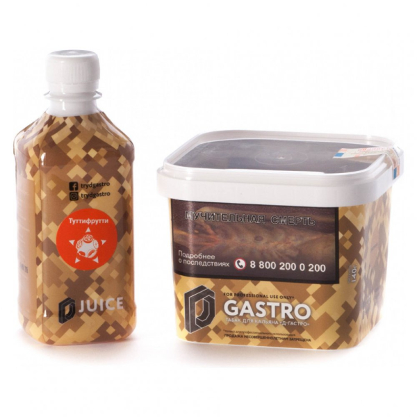 Табак D-Gastro Тутти Фрутти 500 грамм в Иркутске