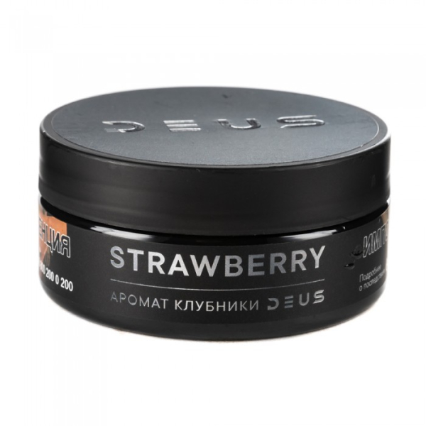 Табак Deus Strawberry (Клубника) 100 гр в Иркутске