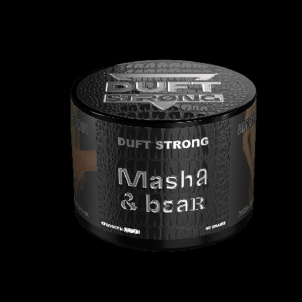 Табак Duft Strong Masha&Bear (Земляника) 40 гр в Иркутске
