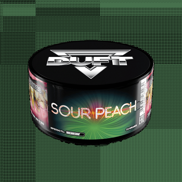 Табак Duft Sour Peach (Кислый Персик) 20 гр в Иркутске