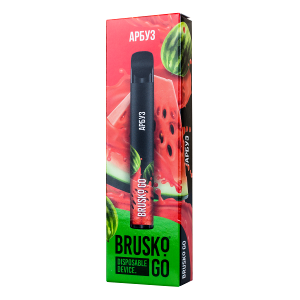 Одноразовая электронная сигарета Brusko Go Арбуз 800 затяжек в Иркутске